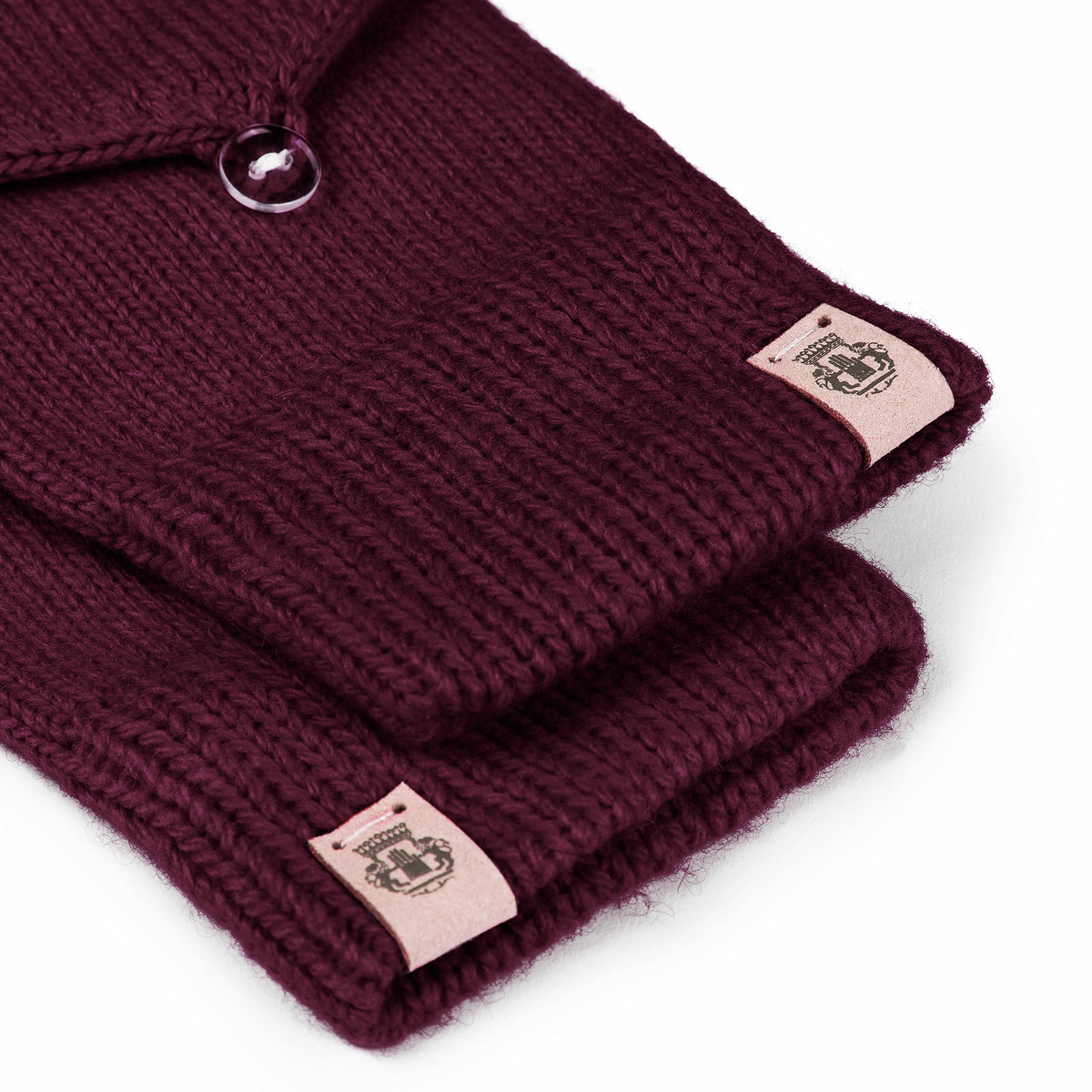 Essentials Kapuzenhandschuhe Basic - grape