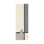 Funhouse Schal 30x180 - multi grey