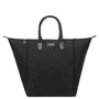Bottle Shopping Bag L  - black/silver