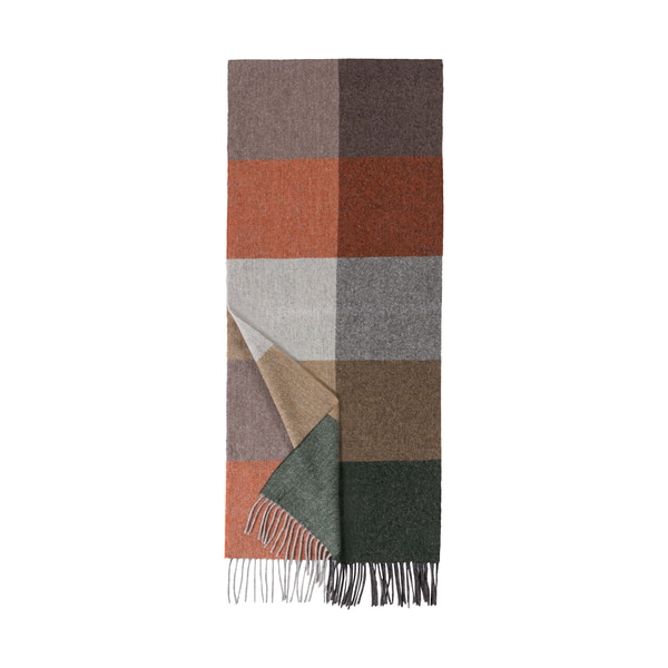 Coloured Squares Women 35x170 - multi camel