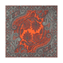 Rising Paisley 130x130 - multi brick