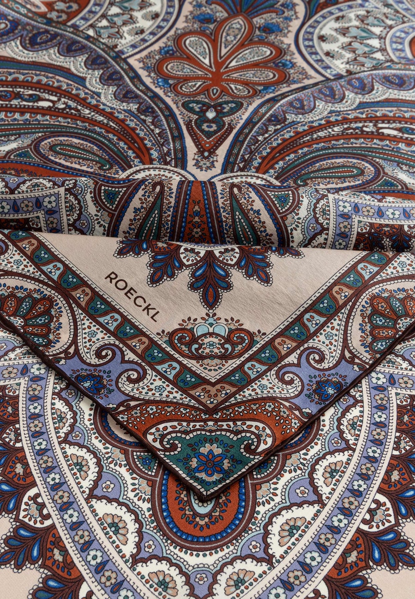 Aesthetic Paisley 140x140  - multi natural