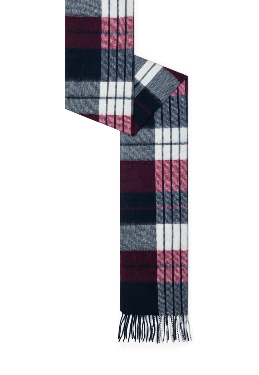 Modern Plaid 40x170 - multi blue