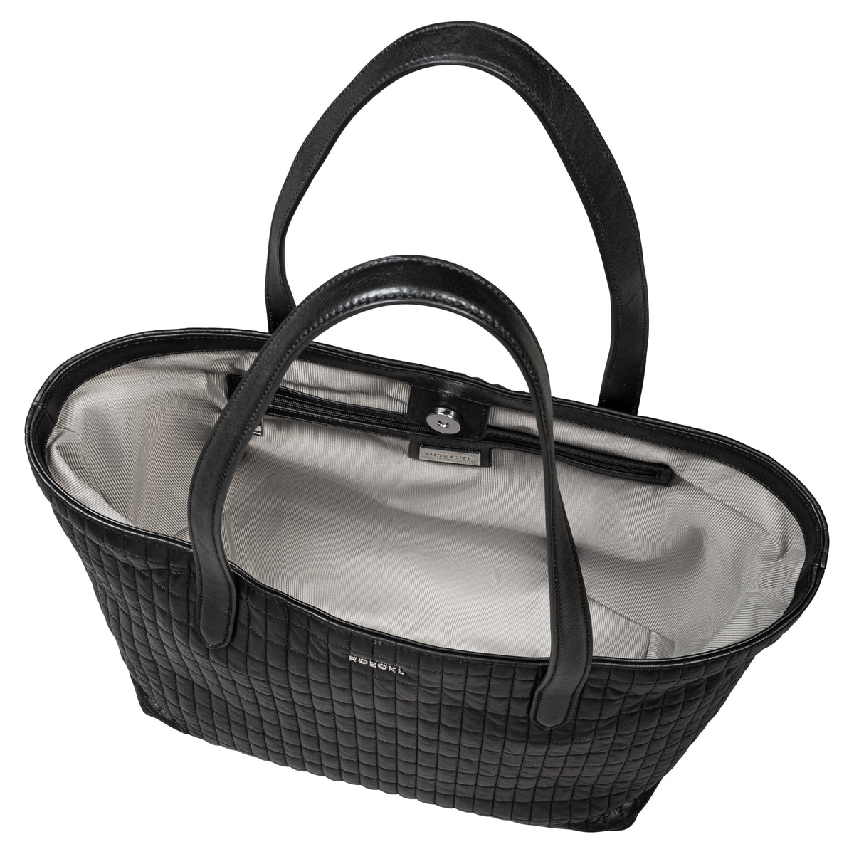 Carol Shopper Quilted Large - black