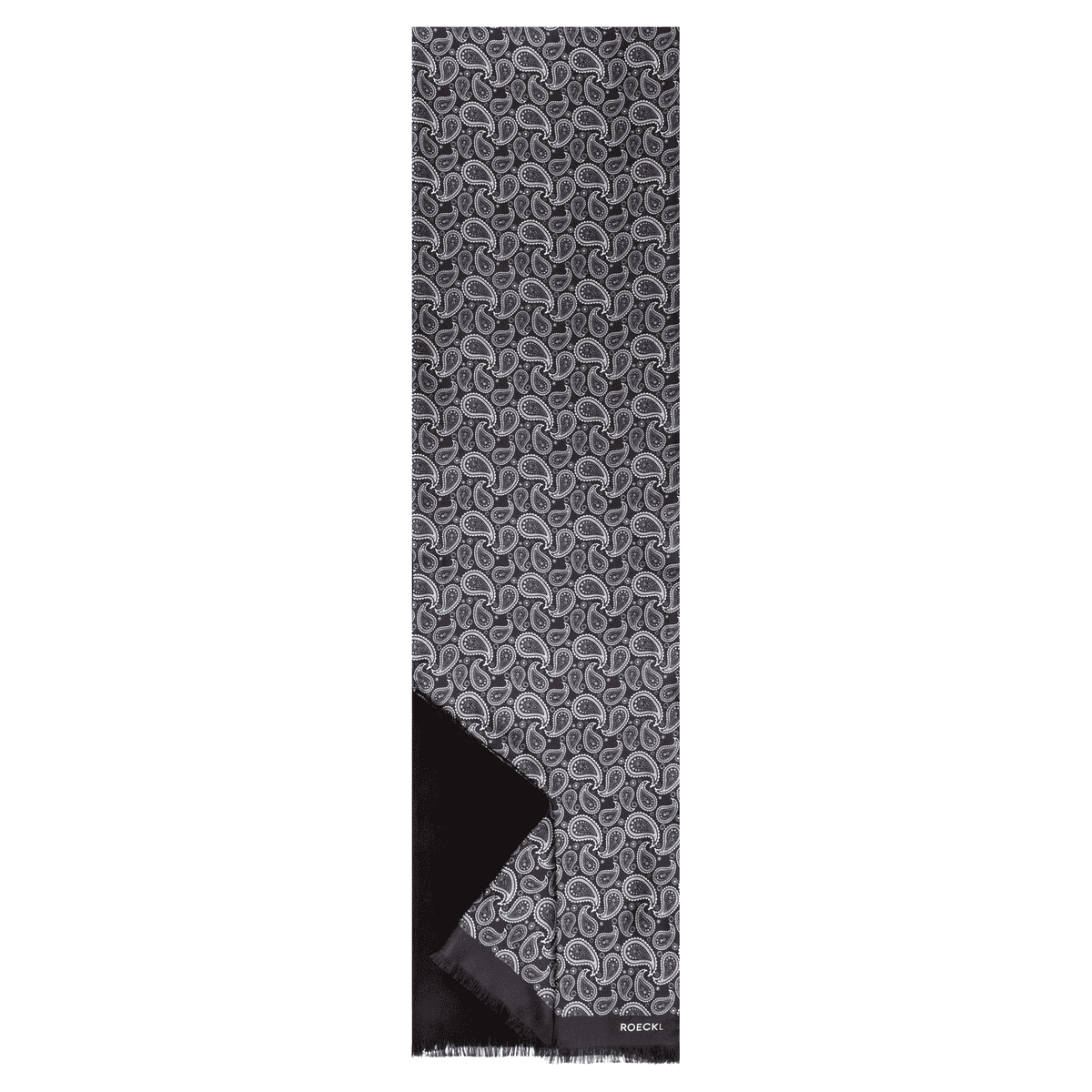 Paisley Pattern 27x184 - multi black
