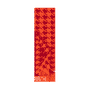 Modern Pepita Schal 30x180 - hot orange
