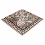 Wool Feather 90x90  - black multi