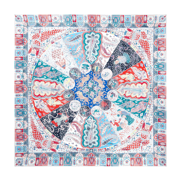 Persisches Horoskop 140x140 - multi silver