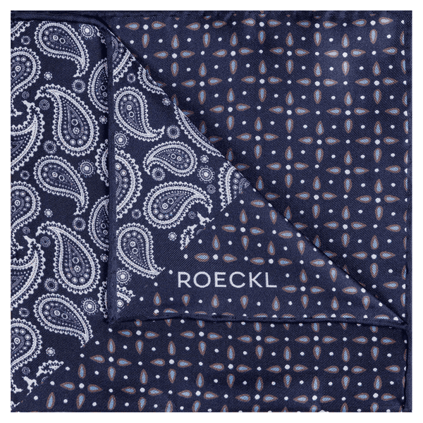 Gentleman´s Poket Square 30x30 - multi navy