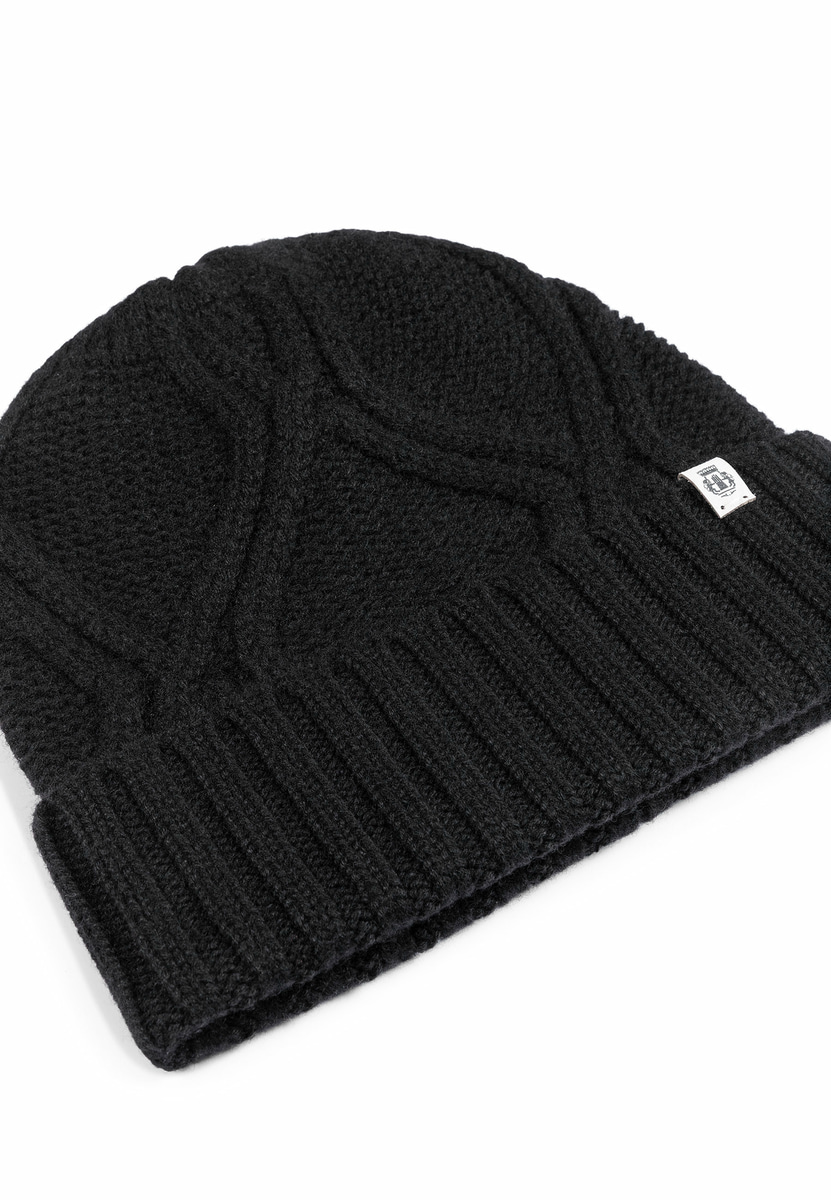 Frozen Winter Mütze - black