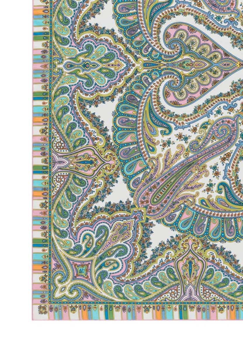 Circular Ornament 90x90 - multi pastel