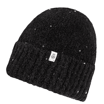 Winter Sparkle Mütze - black