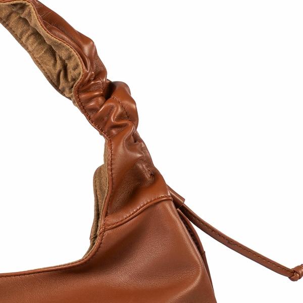 Seoul shoulder bag small  - saddlebrown