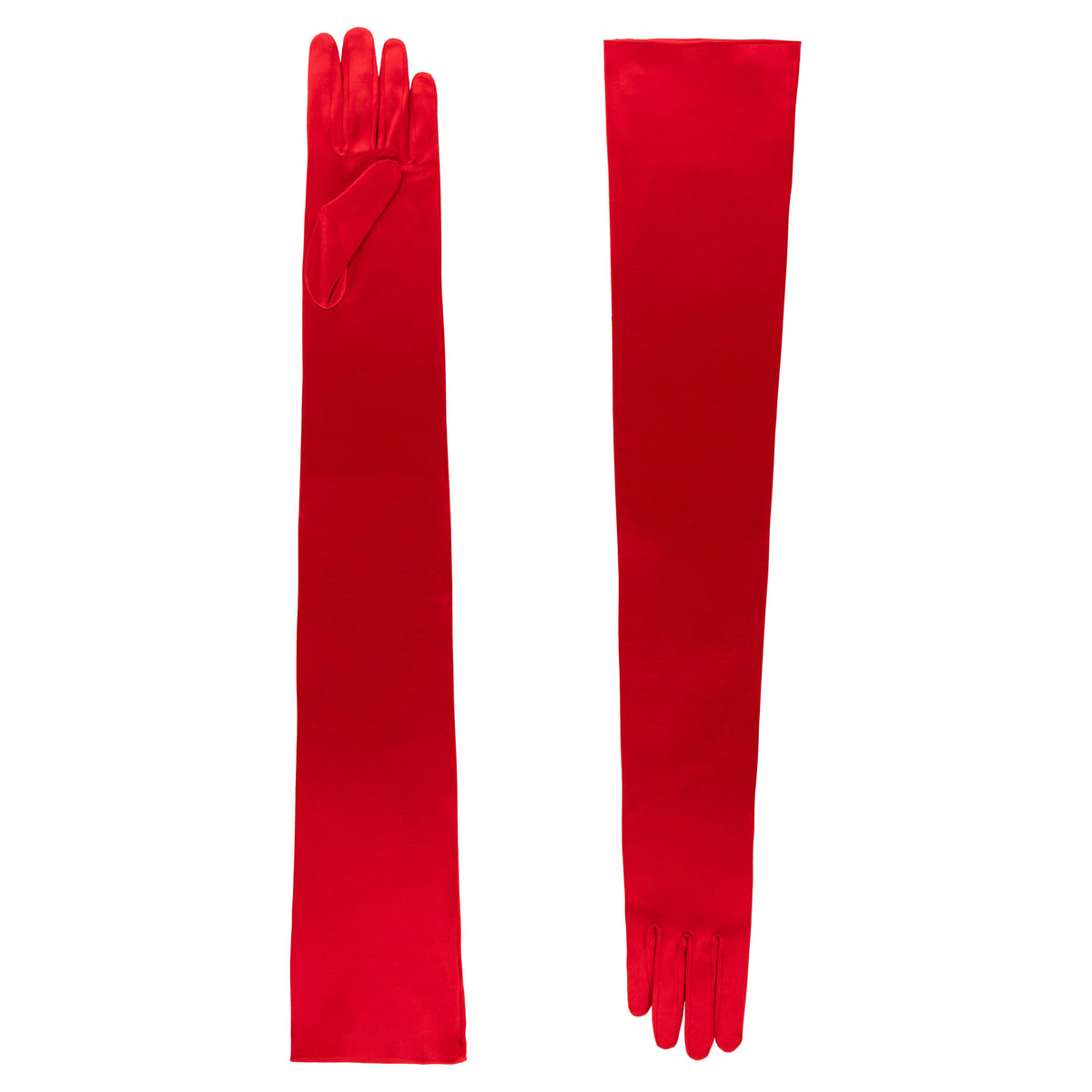 Shiny Satin extra lang glänzendes Satin - red