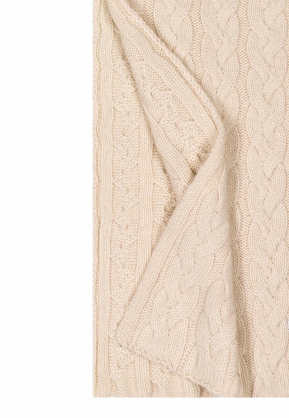 Braided Cashmere Schal 30x180 - cashmere