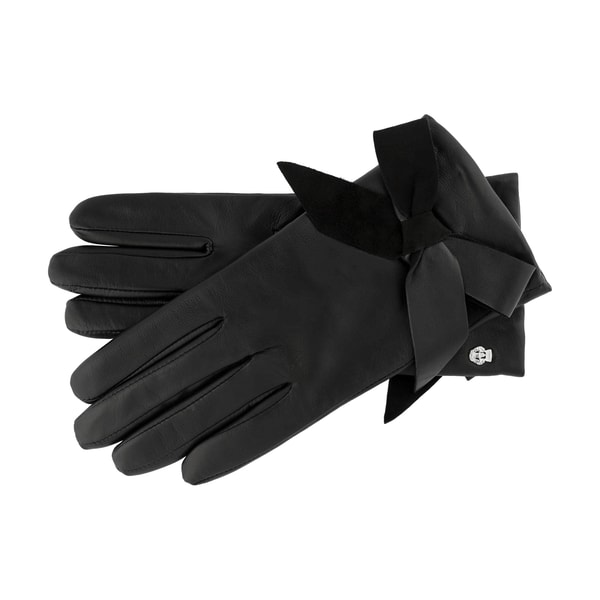 Bi-Colour Bow Short - black