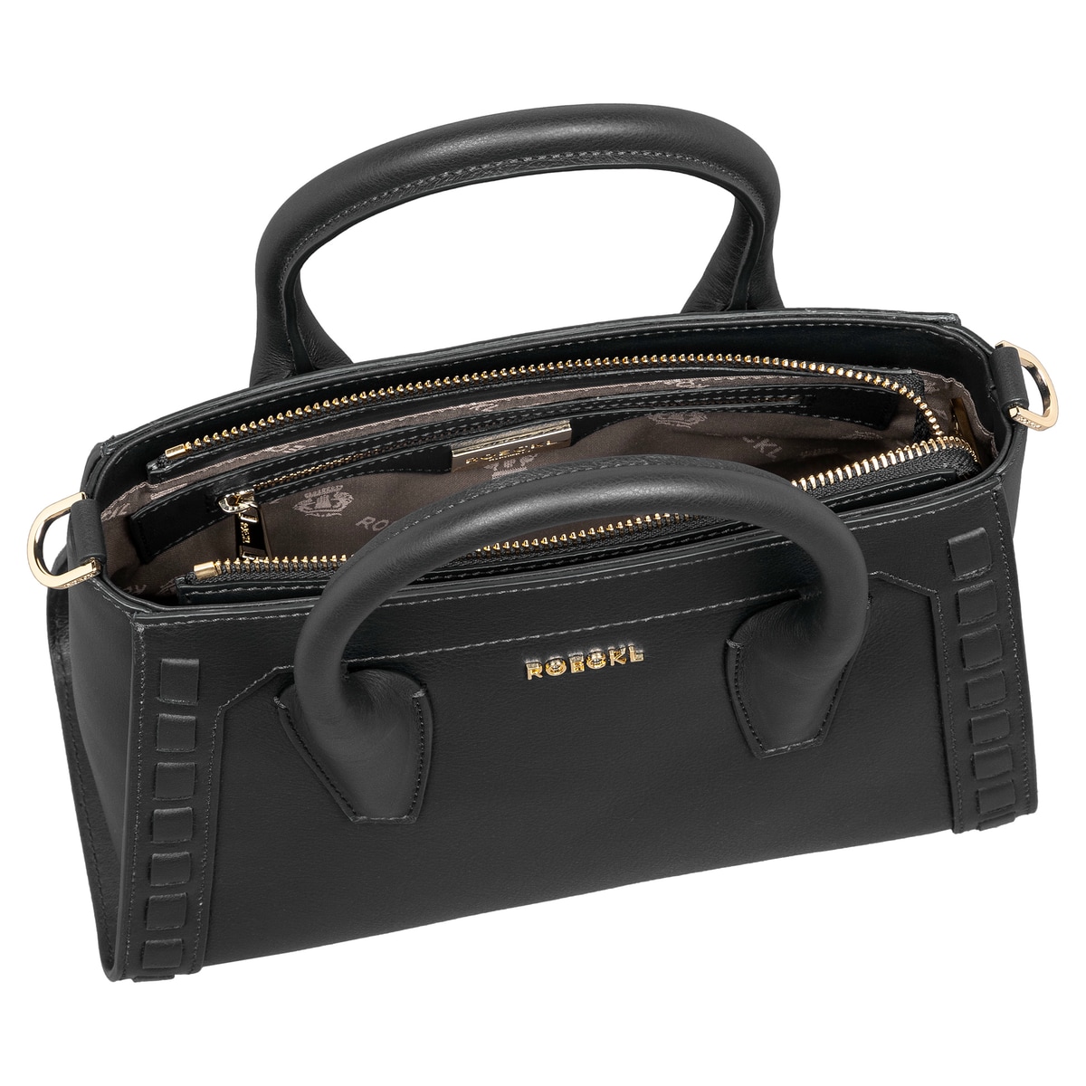 Mathilde crafted small - black