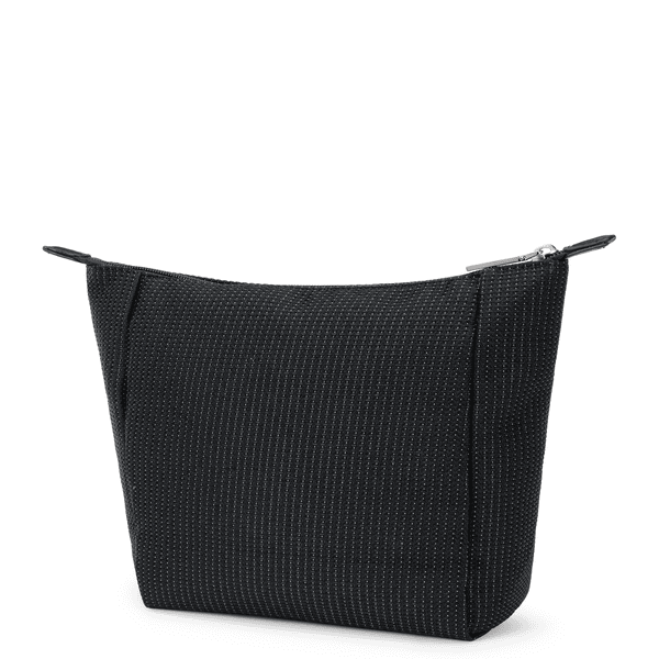 Bottle Bag Pouch M  - black/silver