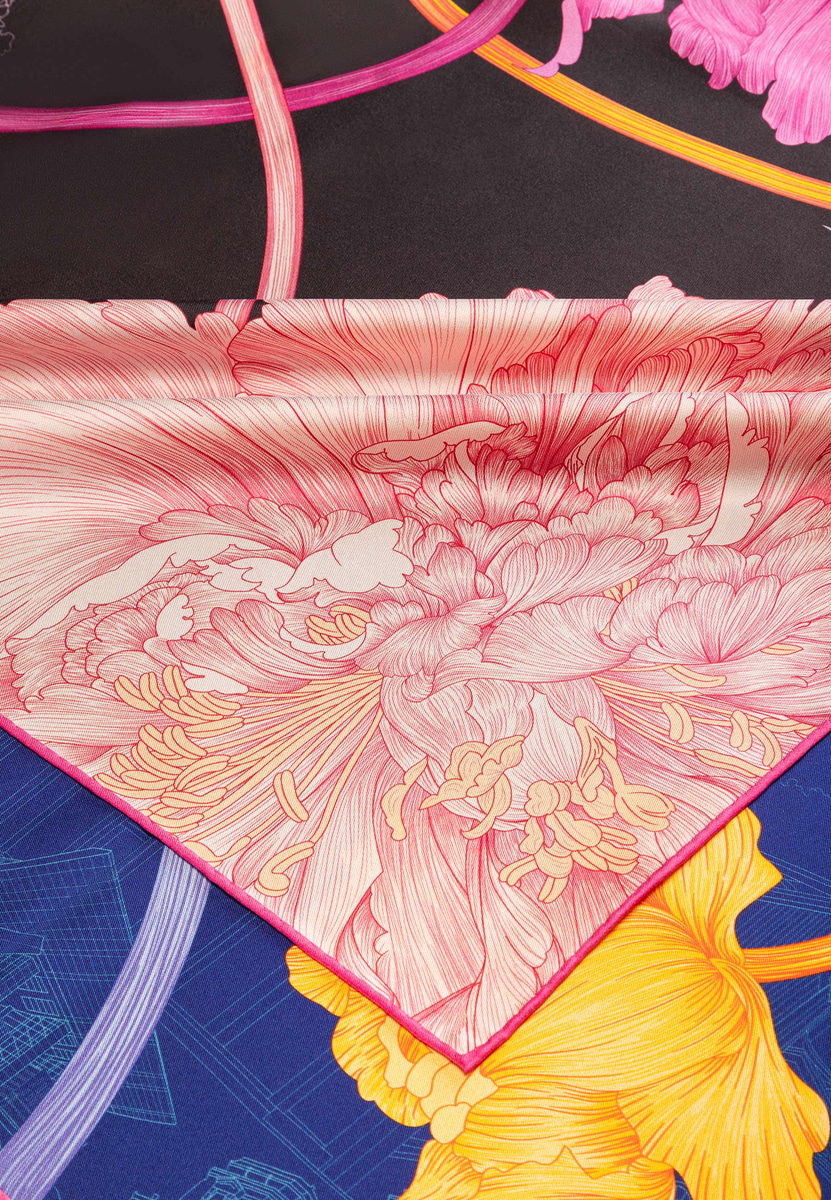 Delilah 86x86 - black/navy
