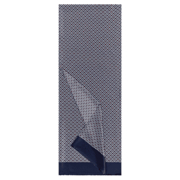 Tie Pattern 25x160 - navy