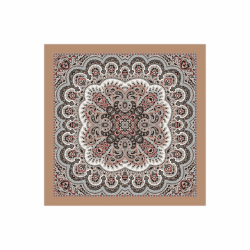 Young Paisley 53 x 53 - multi beige