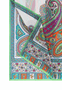 Summer Paisley Scarf 70x180 - multi mint
