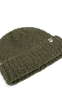 Classic Bouclé Umschlagmütze  - moss