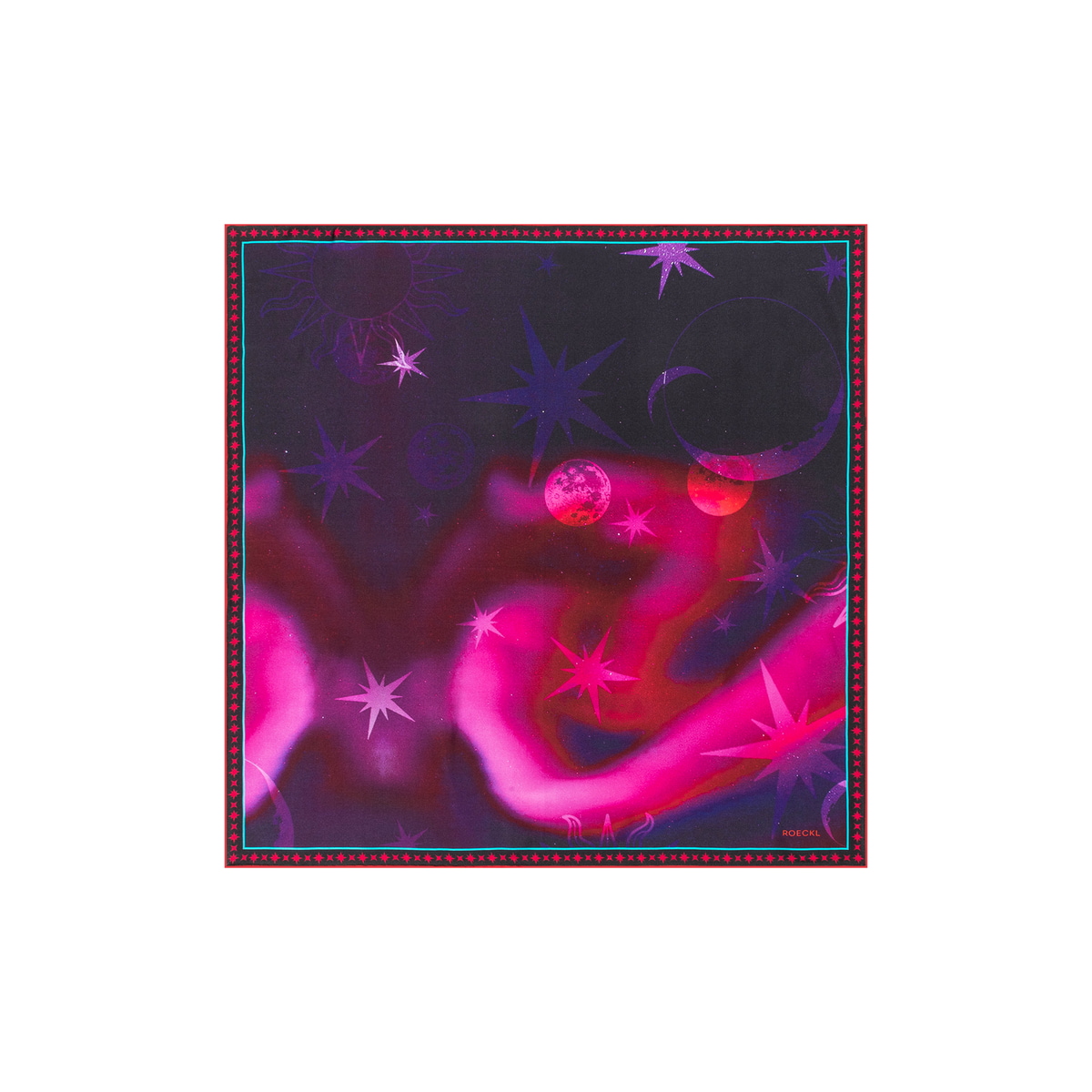 Night Sky 53x53 - multi magenta