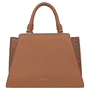 Annabelle Handbag Weaving Handtasche - cognac