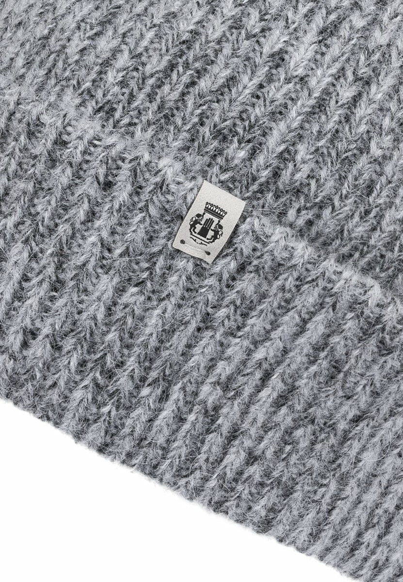 Soft Melange Mütze - grey