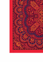 Young Paisley 53 x 53 - multi red