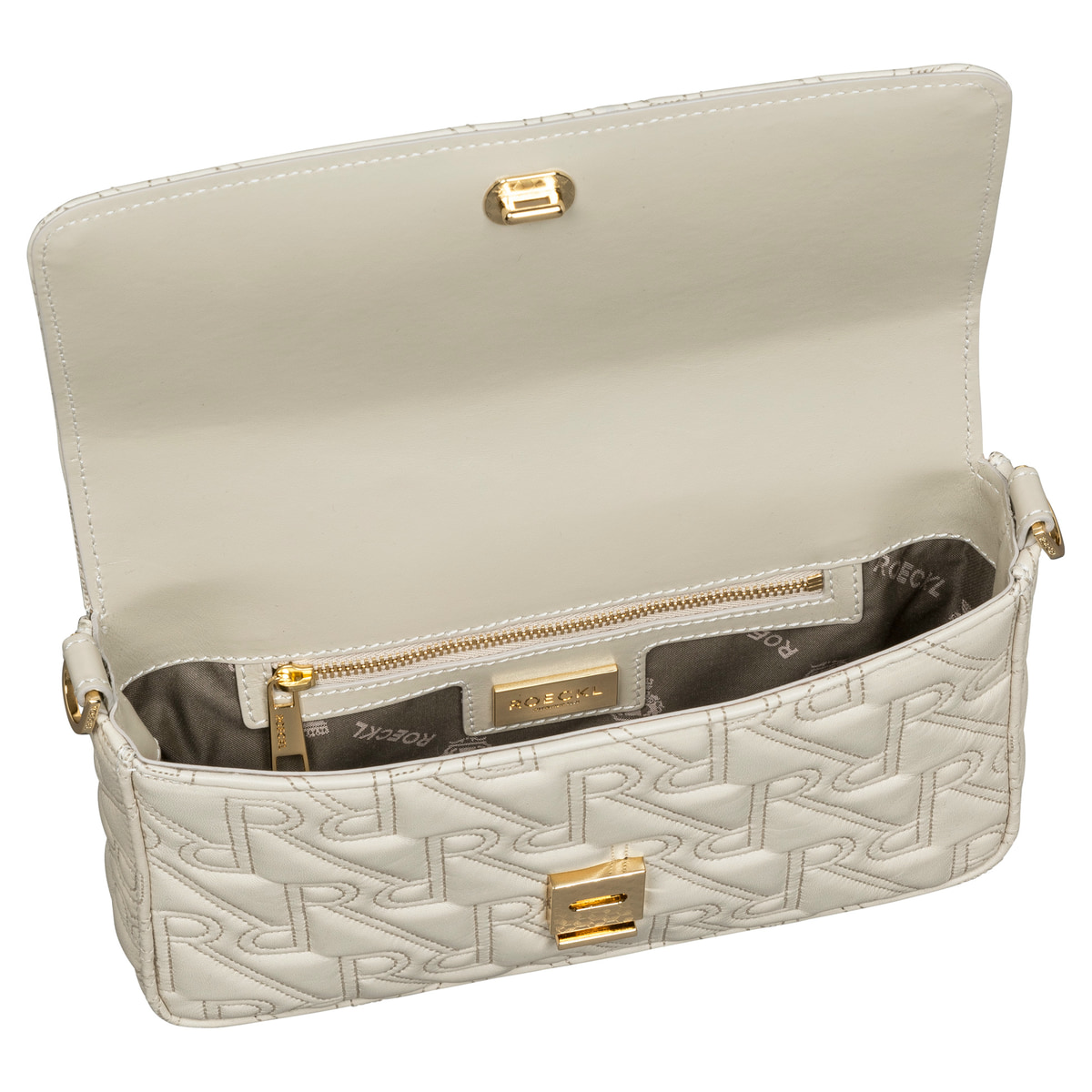 Emilia quilted mini - almond