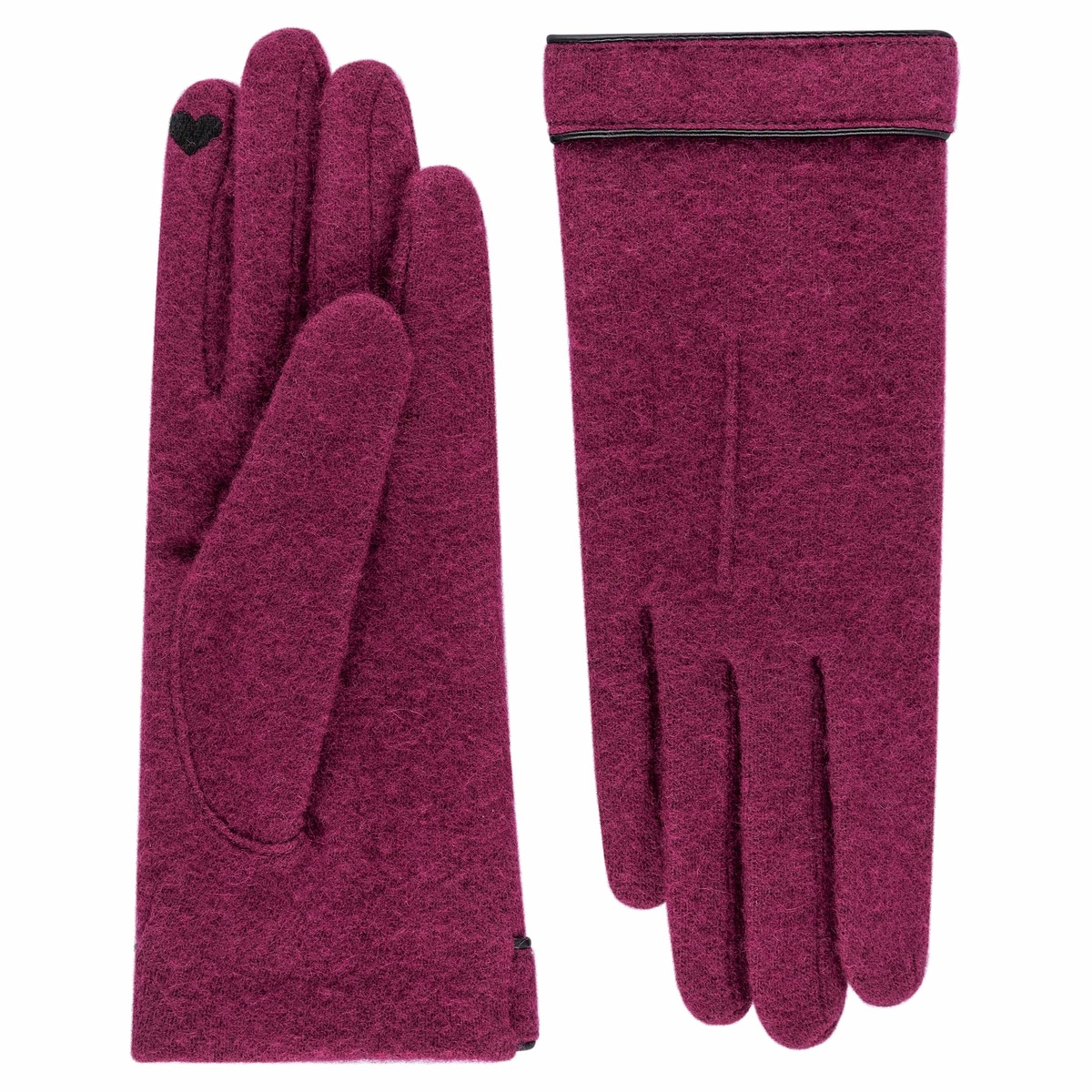 Leather Piping Touch - berry