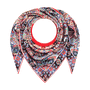 Bold Paisley 90x90 - multi red