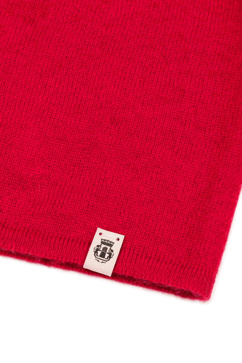Pure Cashmere - classic red