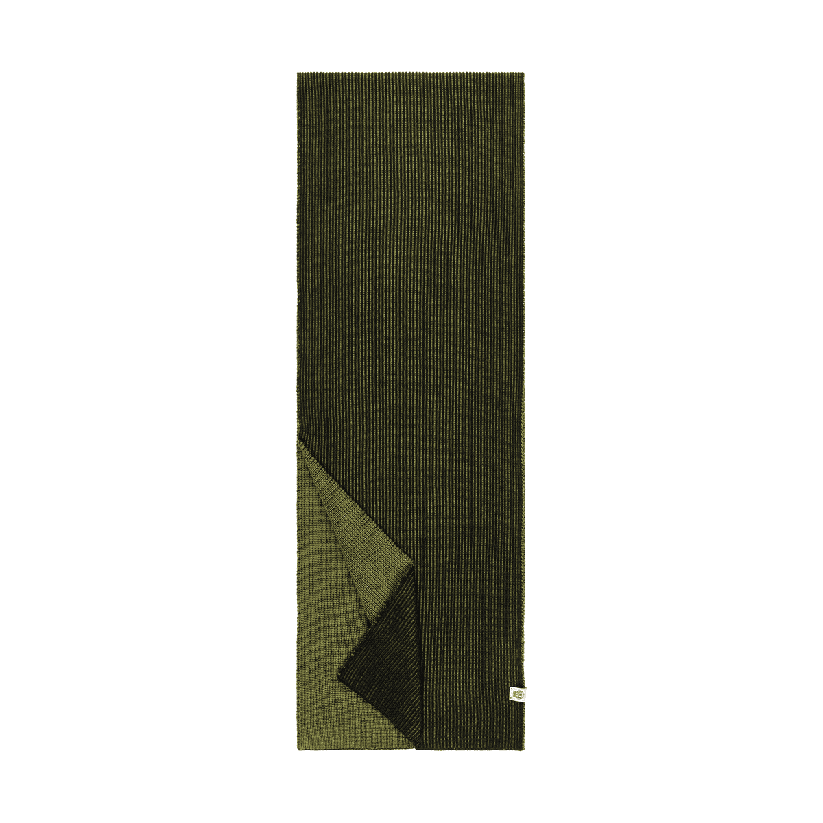 Fine Two Tone Schal 30x180 - black