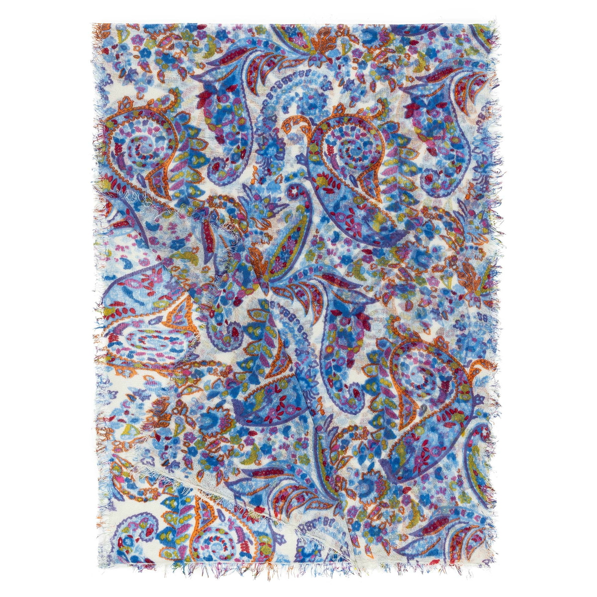 Paisley Cashmere 70x180 - multi heaven