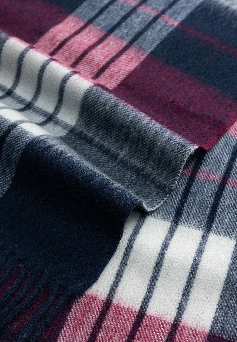 Modern Plaid 40x170  - multi blue