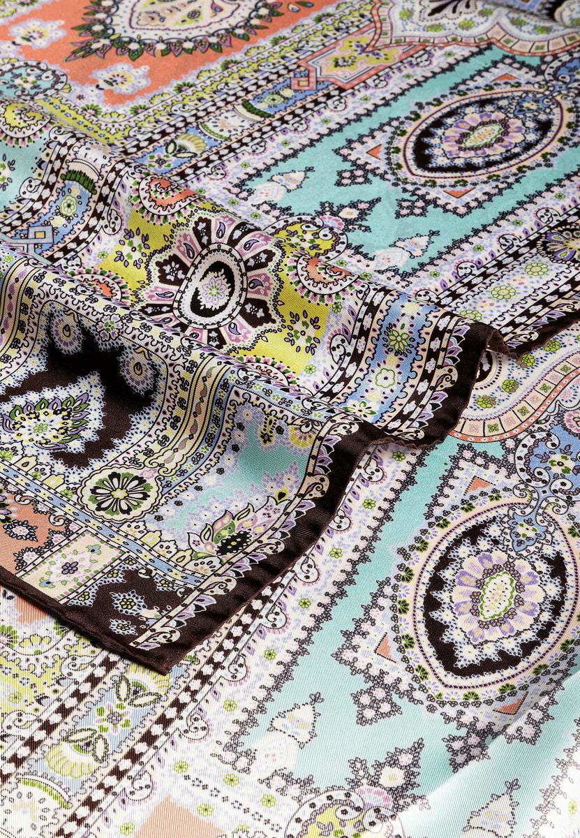 Paisley Arcade 45x180 - multi pastel