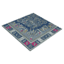 Winter Caravane 140x140 - multi navy