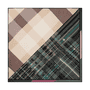 Playful Tartan 130x130 - multi truffle