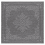 Floral Ornament 130 x 130 - anthracite