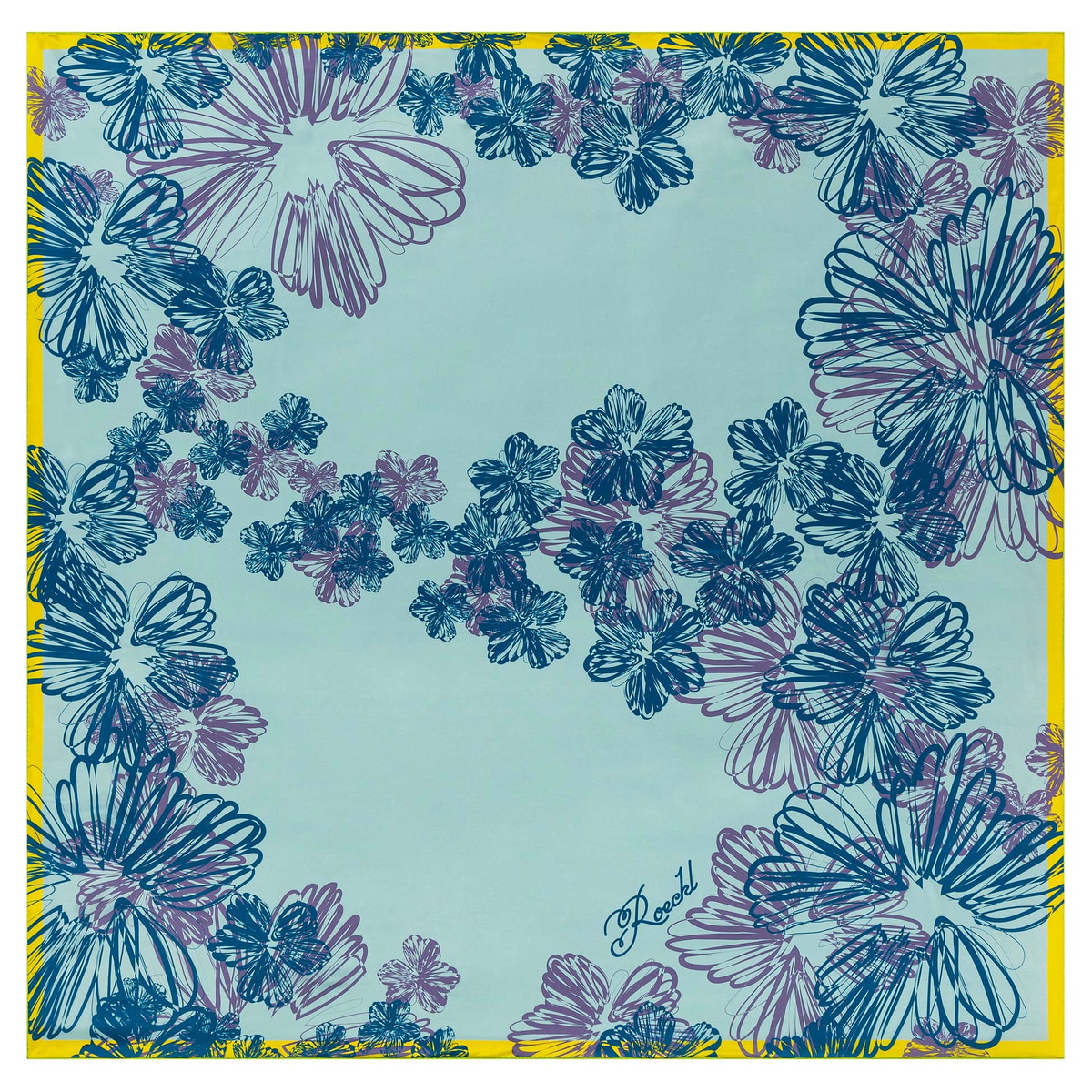 Blooming Dream 130x130 - aqua