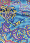 Paisley Illusion 53x53 - turquoise