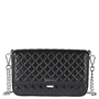 Emilia Shoulder bag Quilted XS  - black