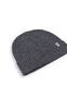 Klassische Strickmütze  - anthracite