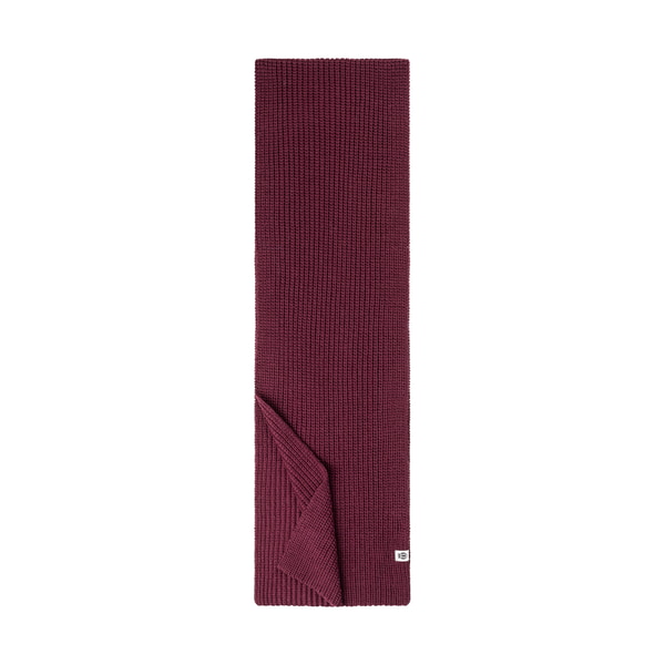 Pure Merino Schal 27x180 - wine