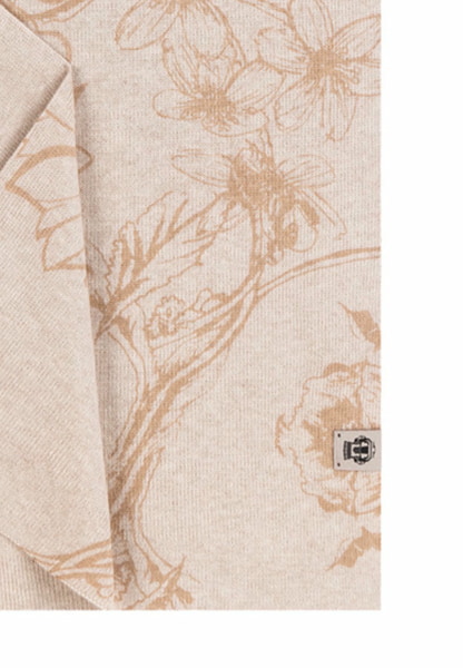 Summer Flower Schal 30 x 180 - almond