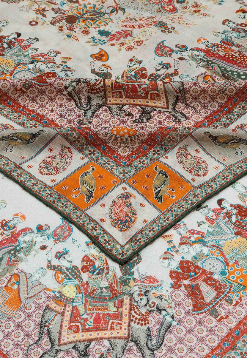 Winter Caravane 140x140  - multi forest