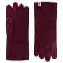Pure Cashmere Handschuhe - wine